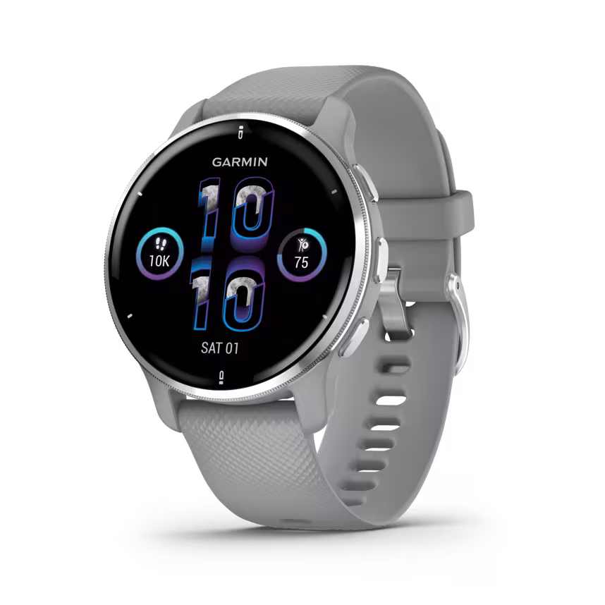 Garmin Venu 2 Plus silver/powder grey