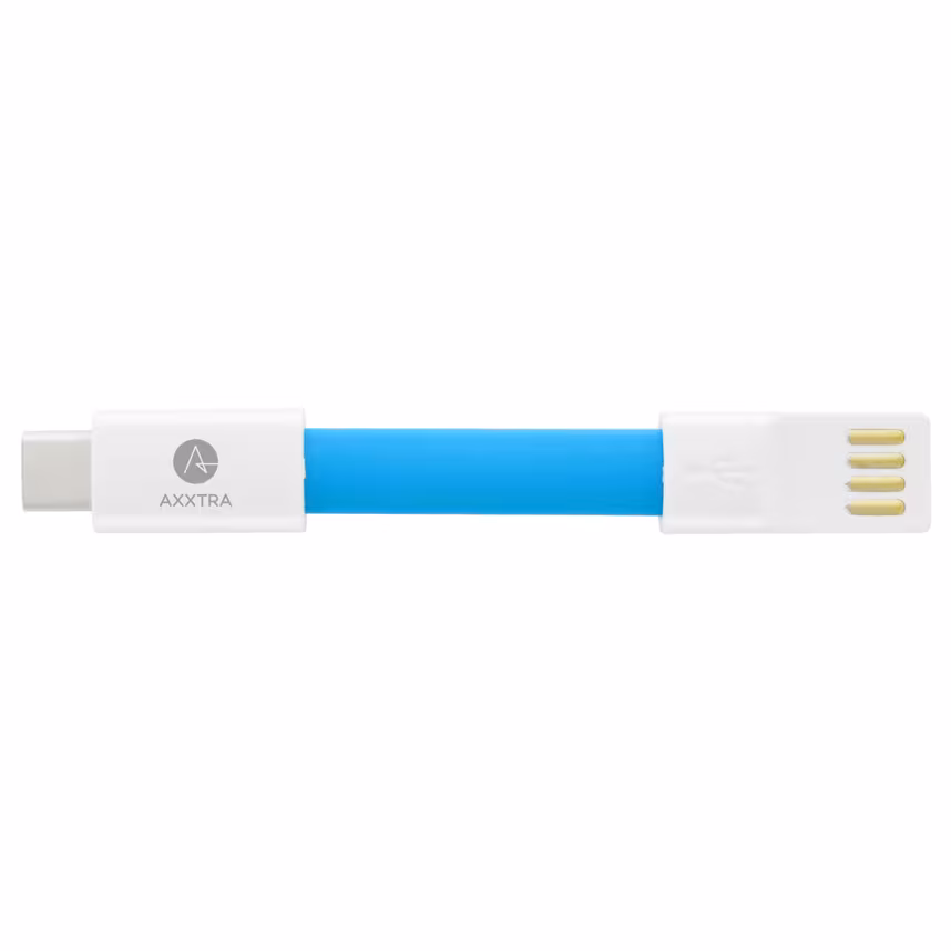 Axxtra Data Keyholder USB-C blau