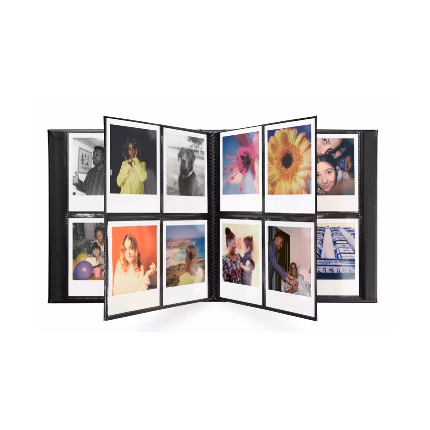 Polaroid Fotoalbum L schwarz 160 Bilder