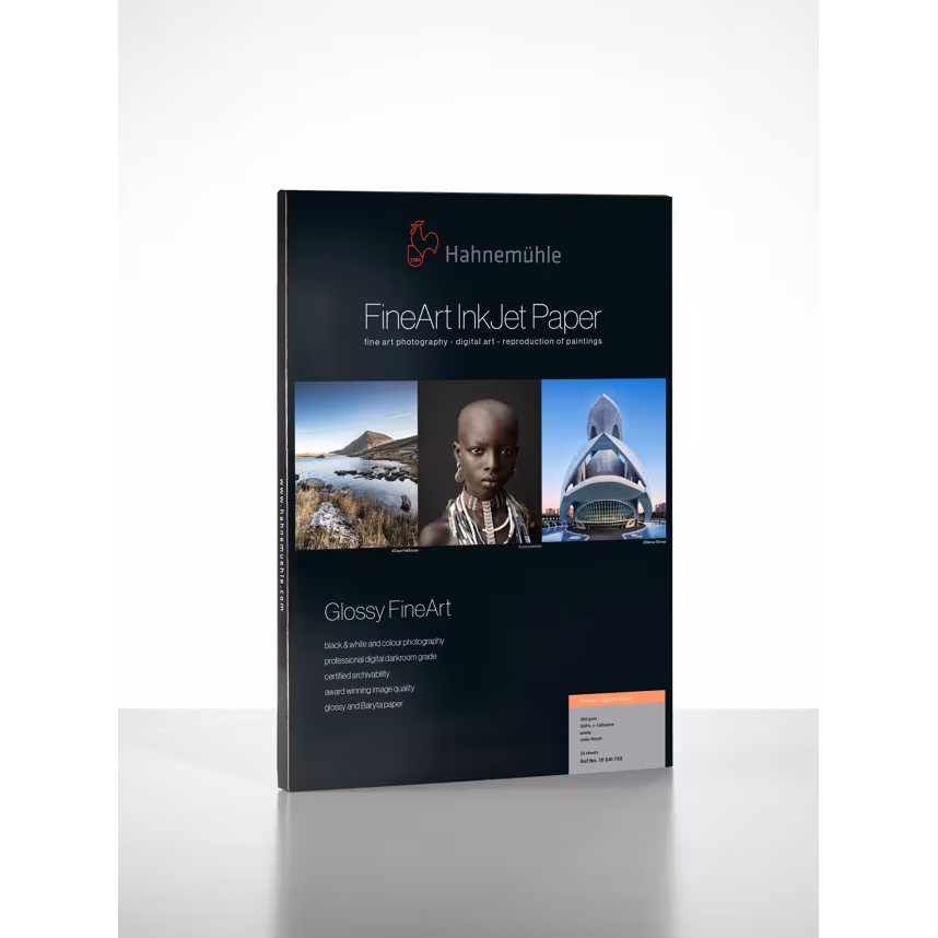 Hahnemühle FineArt Baryta Satin 300gsm 10x15cm 30 Blatt 