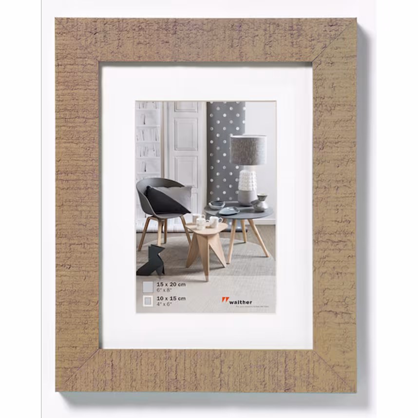 Bilderrahmen Home 15x20cm Holz beige