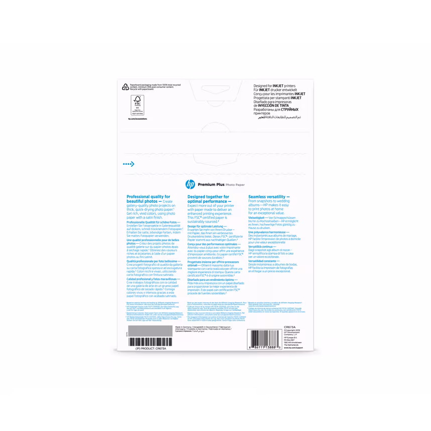 HP CR673A A4 semi-gloss 20 Blatt 300g