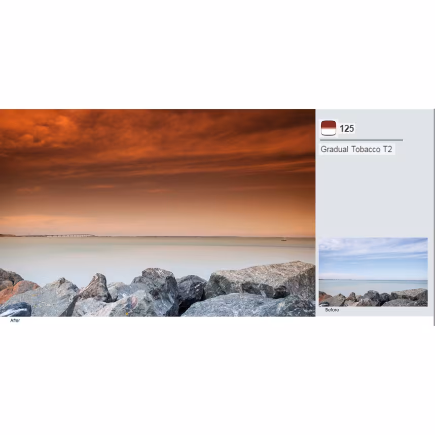 Cokin P125 Verlauf Tabak 2