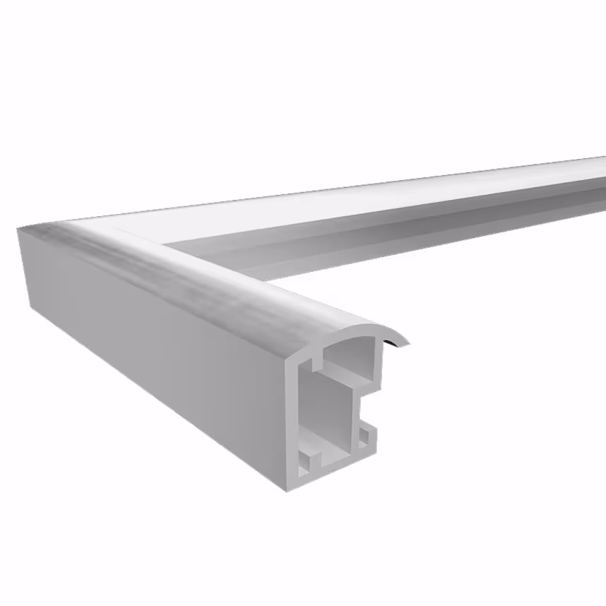 Bilderrahmen Trendstyle 13x18cm Kunststoff weiss