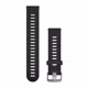 Garmin Uhrenarmband Forerunner 20mm Silikon Schwarz