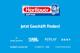 Hartlauer Optik Logo auf hellblauem Hintergrund mit mehreren Brillenmarken und HInweis “Jetzt Geschäft finden!”