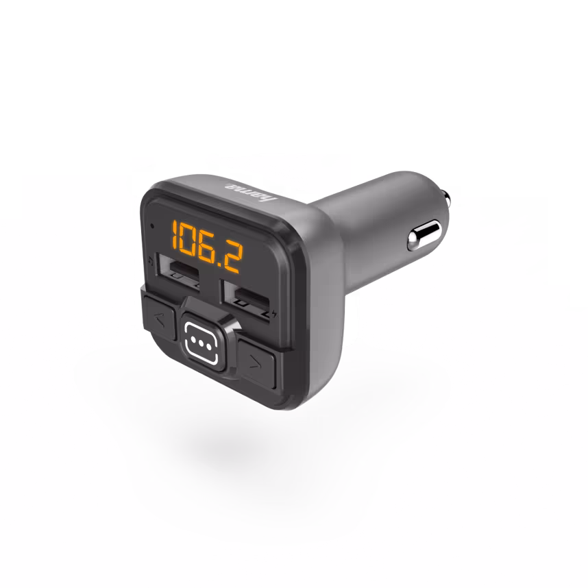 Hama 14164 FM-Transmitter Bluetooth®-Funktion