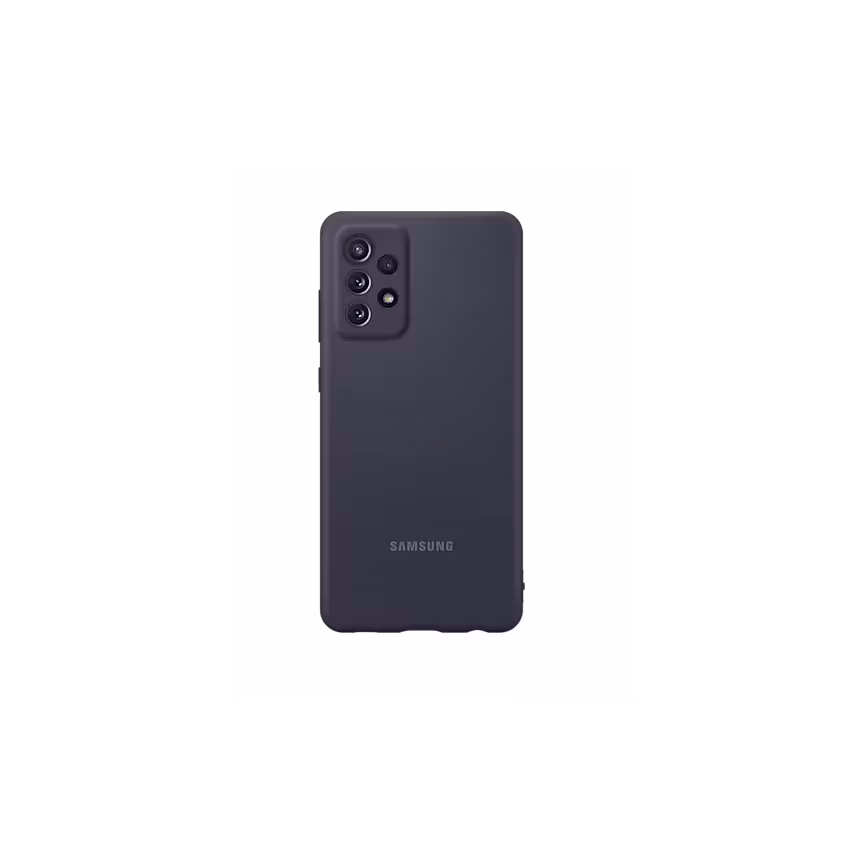 Samsung Back Cover Silicone Galaxy A72 black