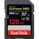 SanDisk SD Extreme Pro 128GB UHS-II - 300MB/s V90