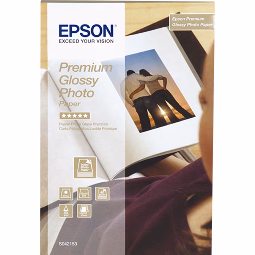 Epson S042153 10x15 40BL. Glossy