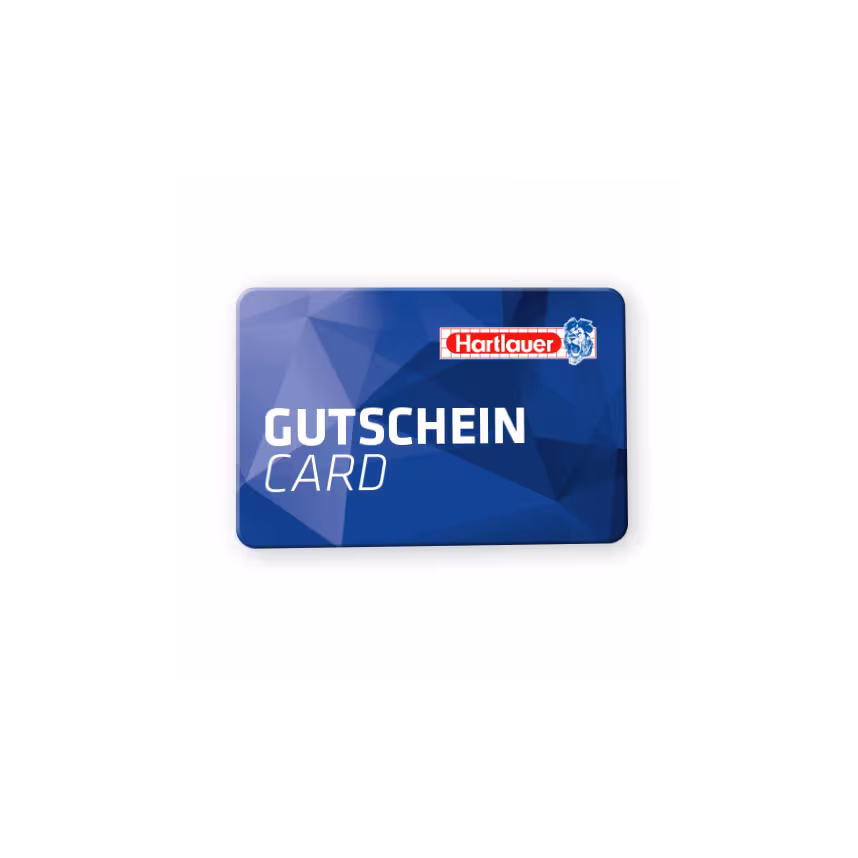 Vorderseite der Hartlauer Gutscheincard
