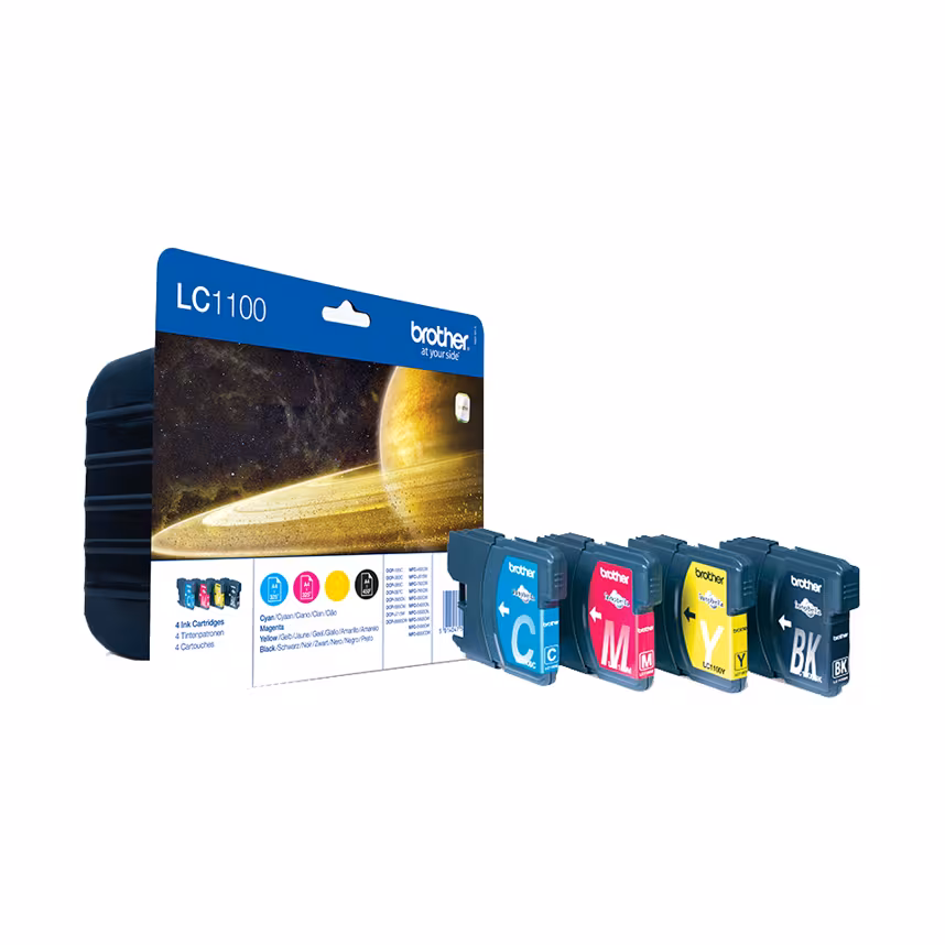 Brother LC-1100VALBPDR Tinte BK/C/M/Y