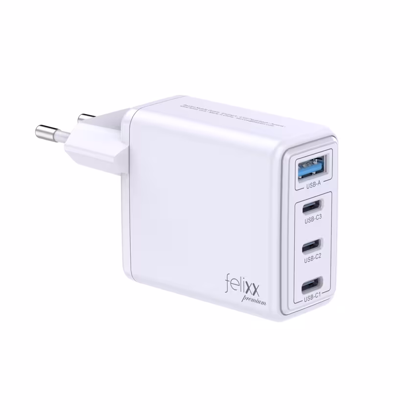 Felixx Slim PD Reiselader 100W inkl.Kabel Wei&szlig;
