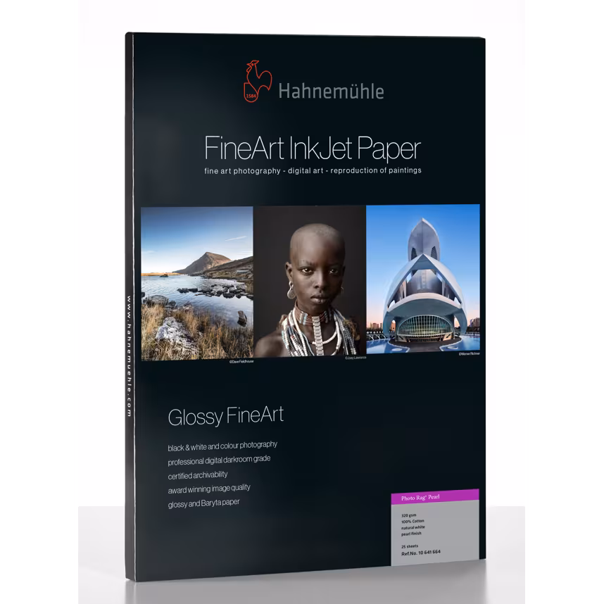 Hahnemühle Photo Rag Pearl 320gsm A3+ 25 Blatt 
