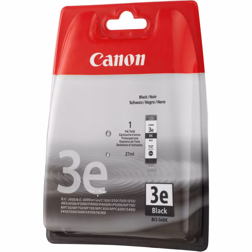 Canon BCI-3EBK Tinte black 27ml