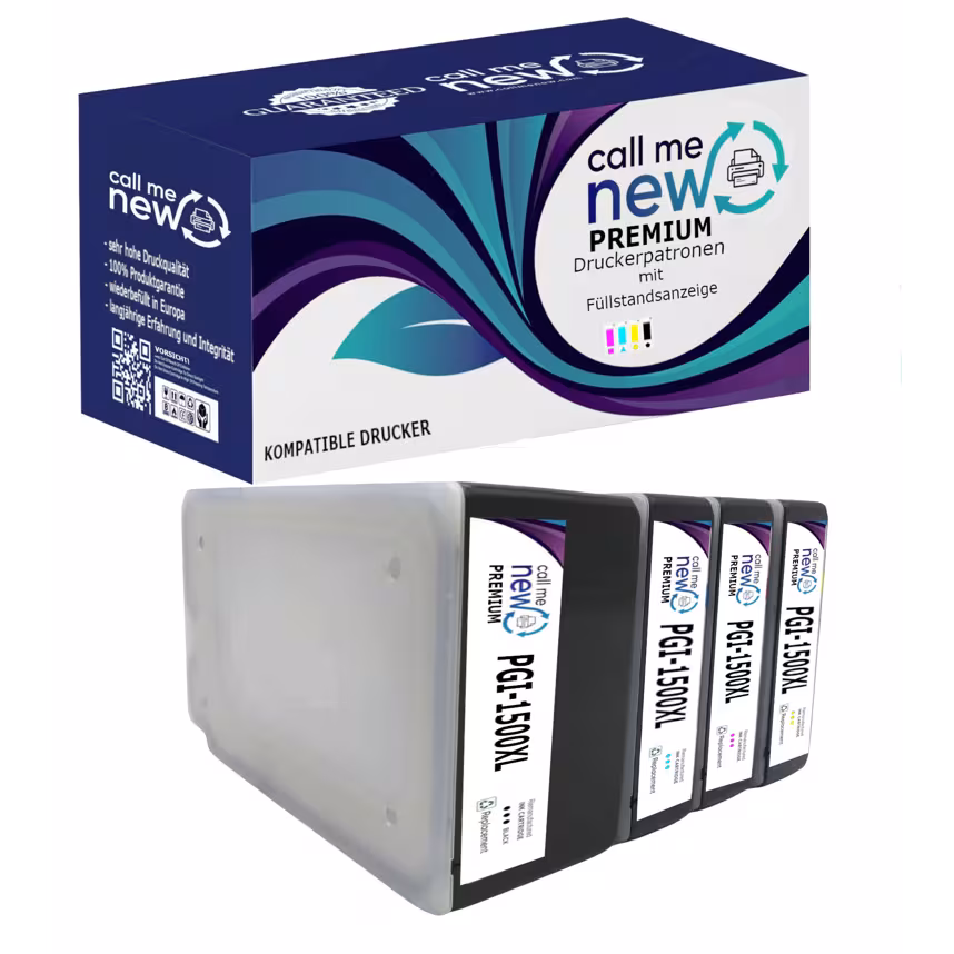 CMN Premium aufber.Tintenpatrone Canon PGI-1500XL Multipack