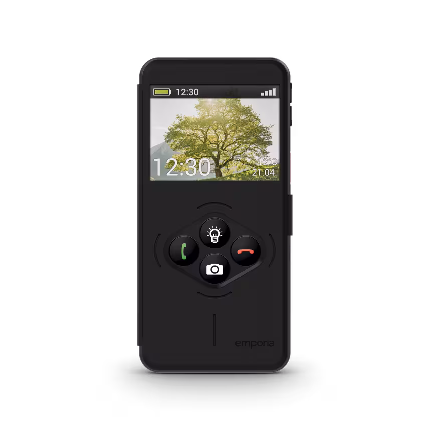 Emporia Smart.7 Lite 4G 2026 Schwarz