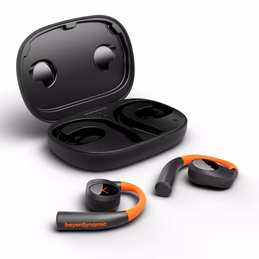 Hama Bluetooth Open-Ear-Kopfhörer Verio 200 Sport schwarz/or