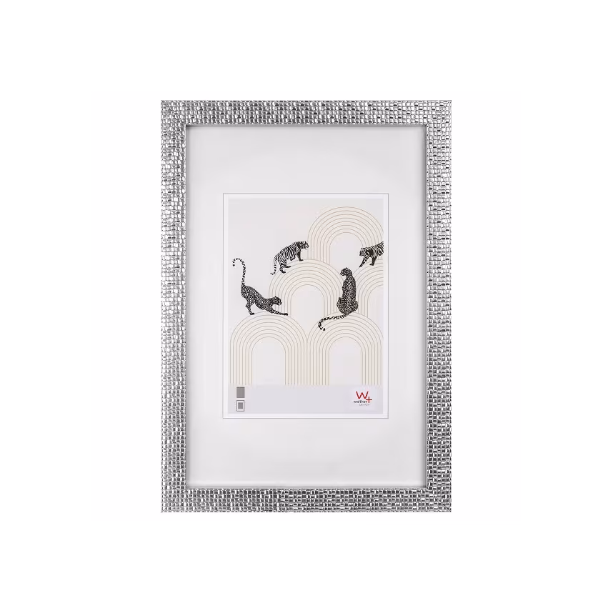 Bilderrahmen "Mosaic" Design 20x30 silber