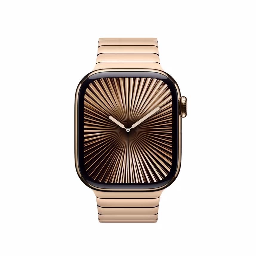 Apple Watch 42mm Gliederarmband gold
