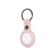 Decoded Apple AirTag Schlüsselanhänger Leder rosa