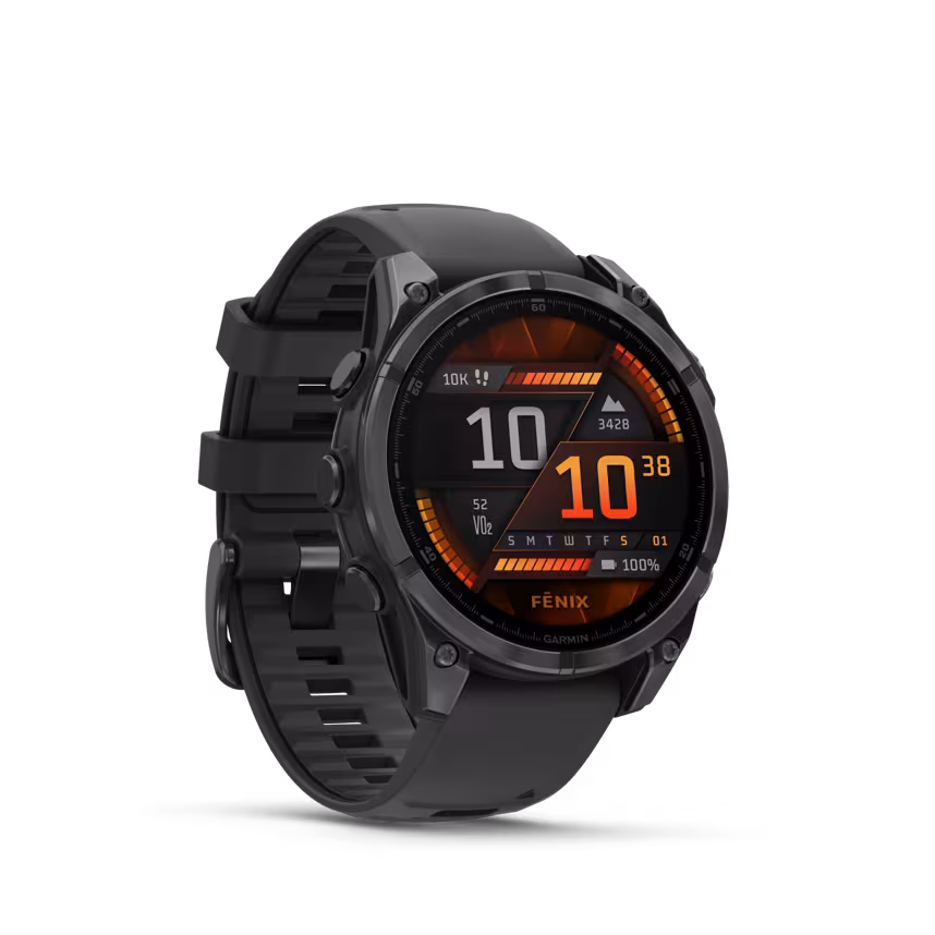 Garmin Fenix 8 47mm schwarz/schiefergrau