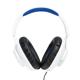 JBL Quantum 100P Over-Ear-Gaming-Headset weiß/blau