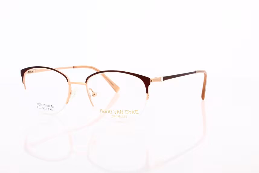 Ruud van Dyke 1151T-3H Damenbrille Halbrand