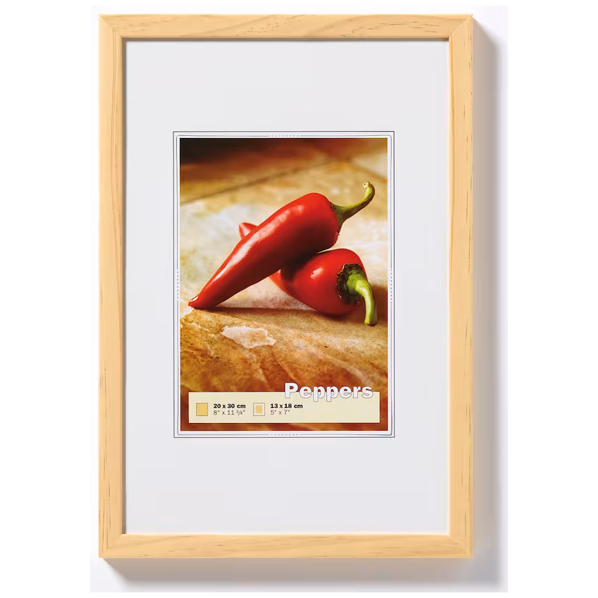 Peppers Holzrahmen 20x30 Kiefer