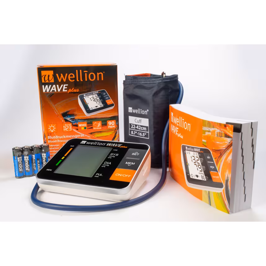 Wellion WAVE PLUS Oberarm-Blutdruckger&auml;t 