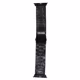 Mika Uhrenarmband Apple 42/44mm Edelstahl Glieder schwarz