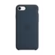 Apple iPhone SE Silikon Back Cover abyssblau