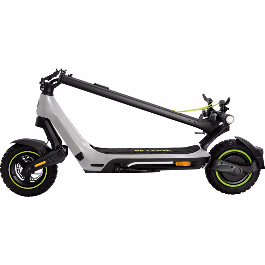 BeC e-Scooter Hi10 schwarz/gr&uuml;n