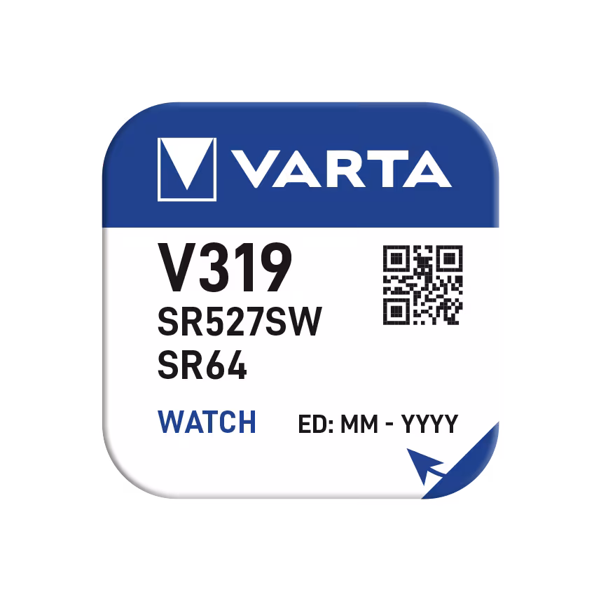 Varta V319 Silver Coin 1,55V