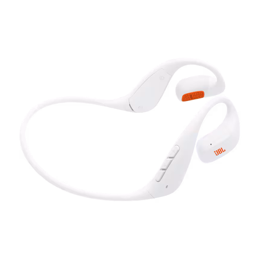 JBL Endurance Pace Open Ear-Sport Kopfhörer Weiß