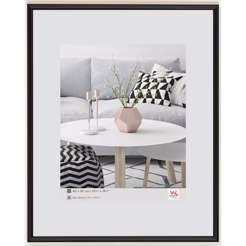 Galeria 40x60 Kunststoff schwarz