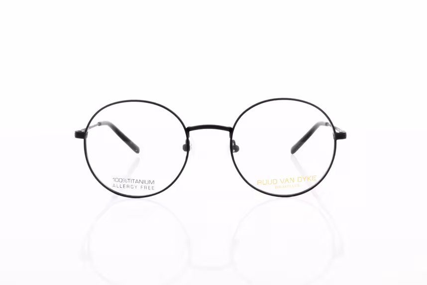 RVD 1161T-5H Damenbrille Rund Titan Metall