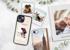 Sofortfotos, personalisierte Handyhüllen für iPhone und Nokia und Fotobuch mit Titel „Glücksmomente“