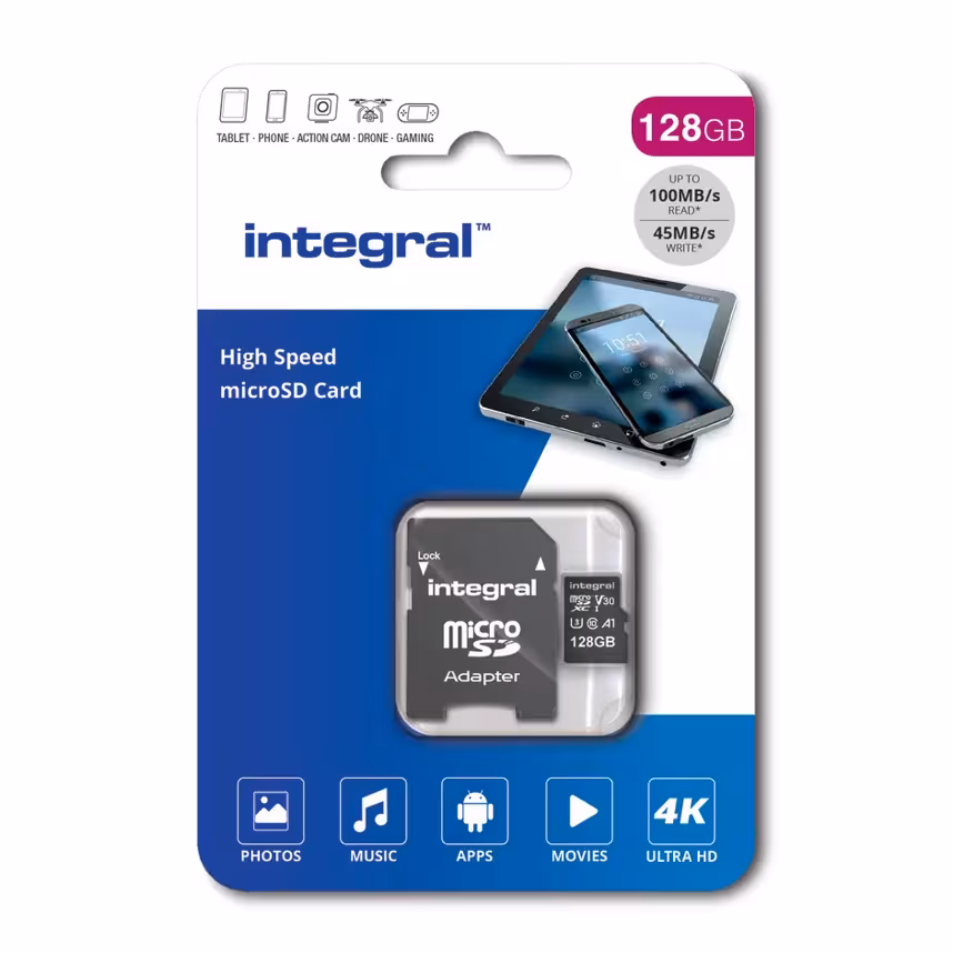 Integral Micro-SD 128GB Speicherkarte