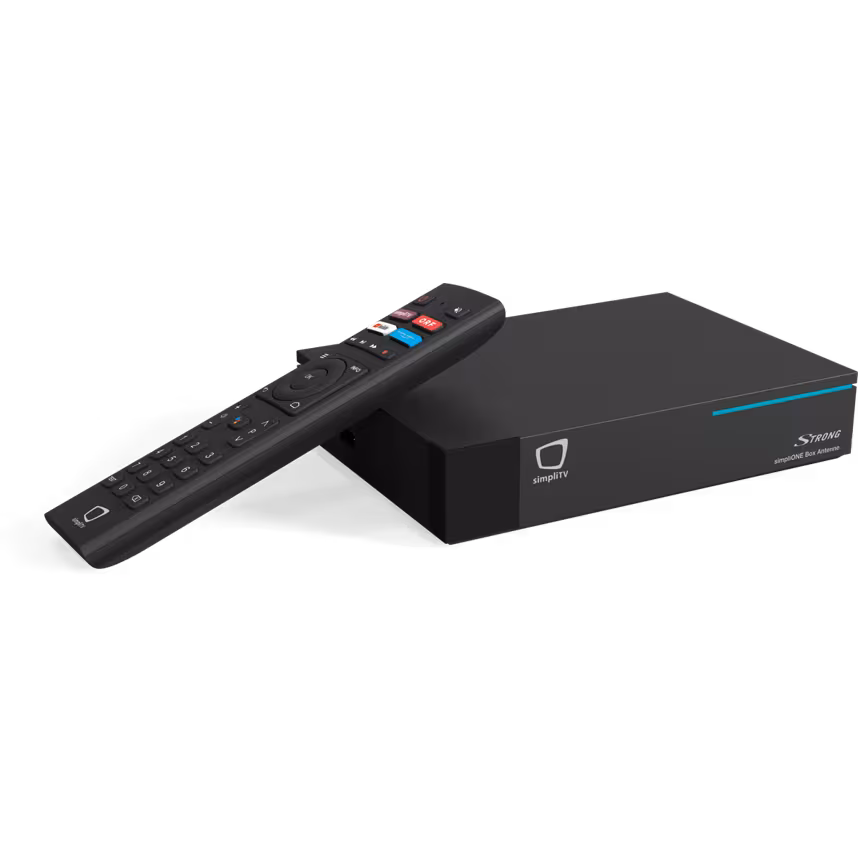 simpliTV Strong Box SRT4250 + Android TV Streaming