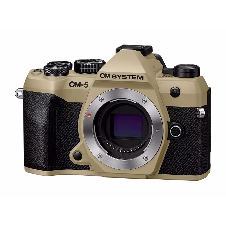 OM System OM-5 II Gehäuse sandbeige