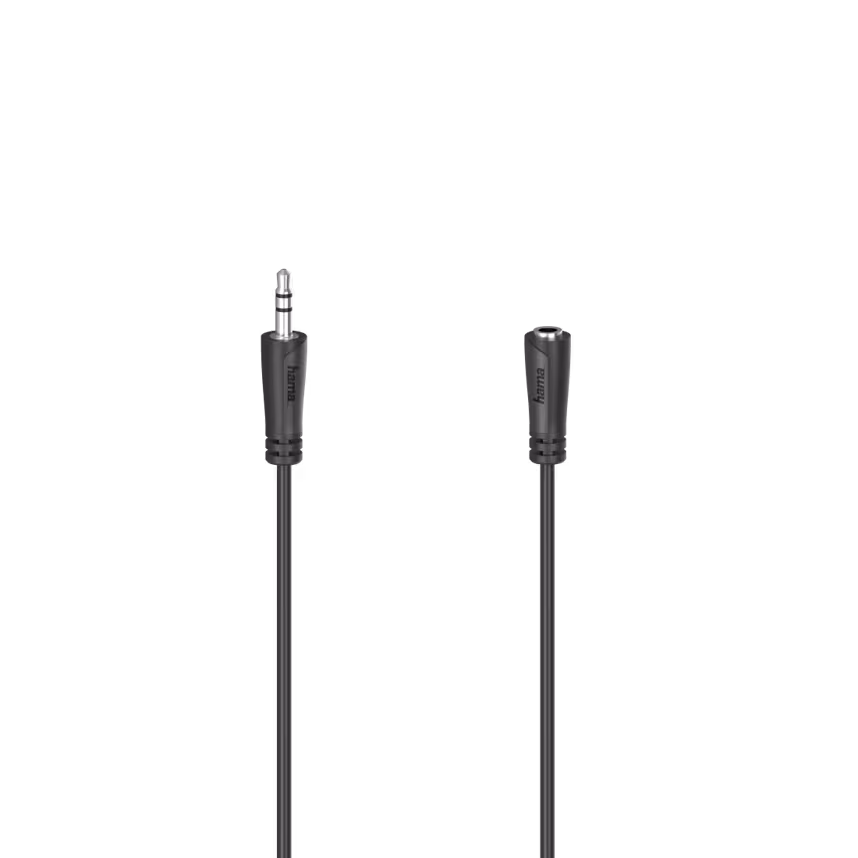Hama 200724 3,5mm Klinken-Verlängerungskabel 3m