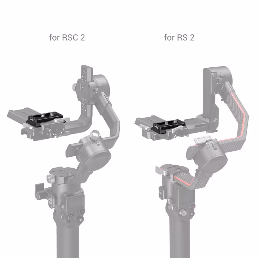 SmallRig Arca-Typ Schnellwechselplatte für DJI RS 2 