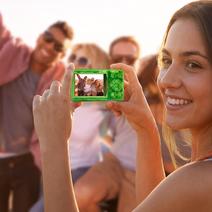 Rollei Compactline Pocket Transparent green