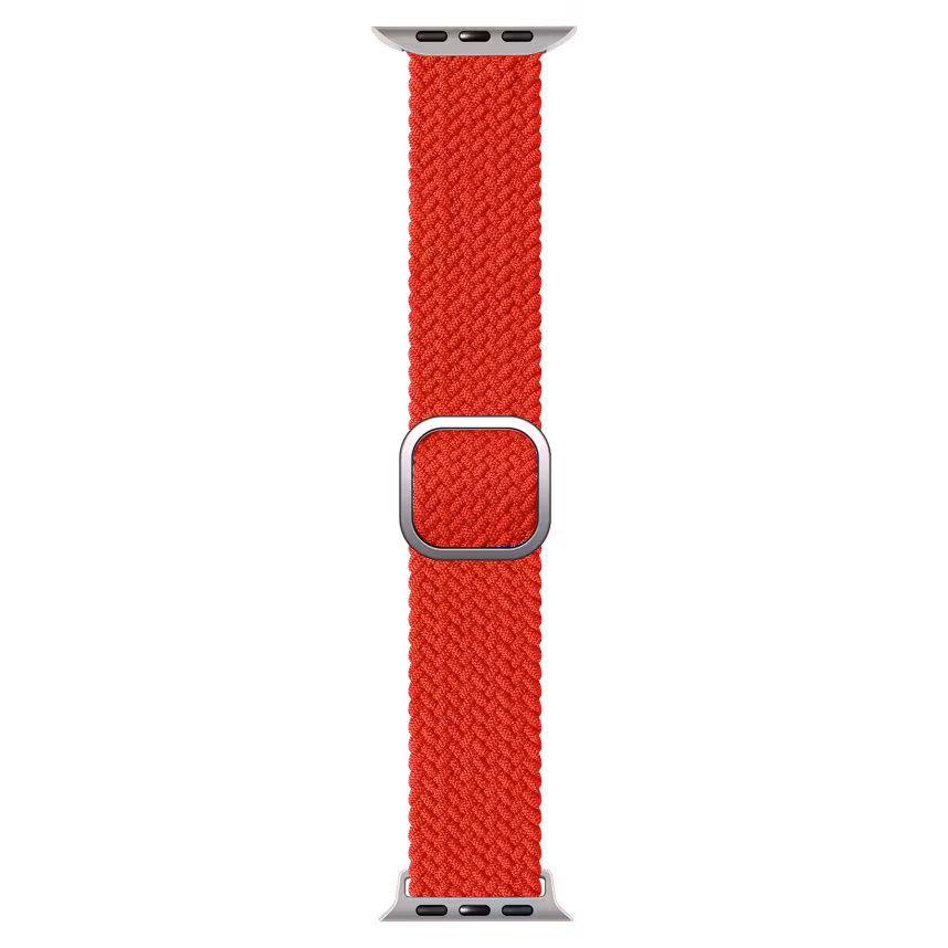 Mika Uhrenarmband Apple 42/44mm Nylon rot