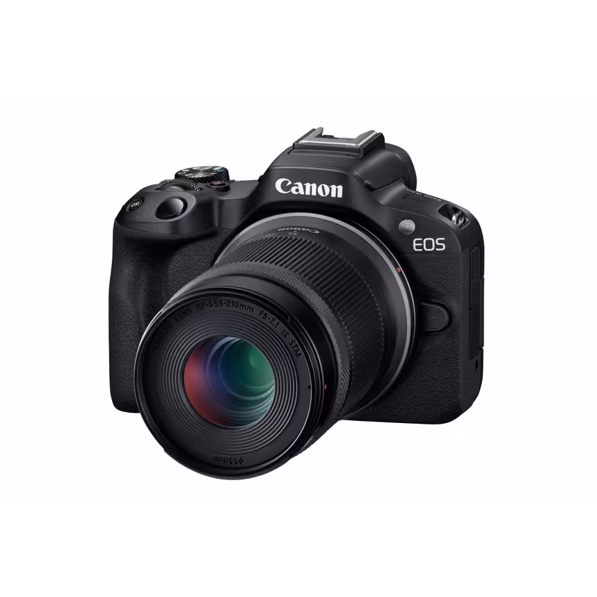Canon EOS R50 schwarz + RF-S 18-45 + ​RF-S 55-210/5-7,1