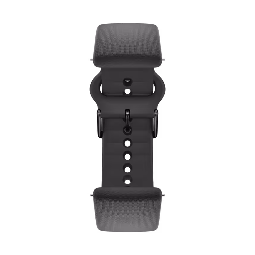 Polar Armband 20mm Silikon S-L schwarz
