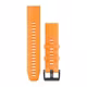 Garmin QuickFit 22 Uhrenband Silikon Orange