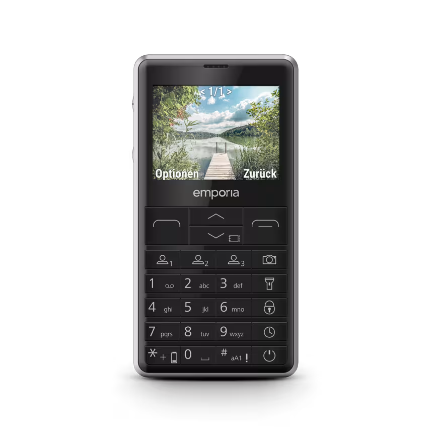 Emporia PURE 4G schwarz 2025