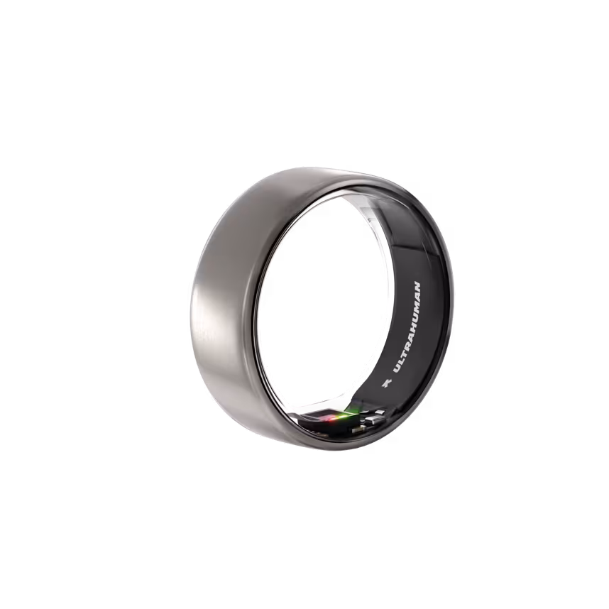 Ultrahuman Ring AIR Raw Titanium - Size 14